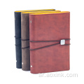 Binder Notebook Lough-Weaf Leaf Vintage Leather Journals التخطيط